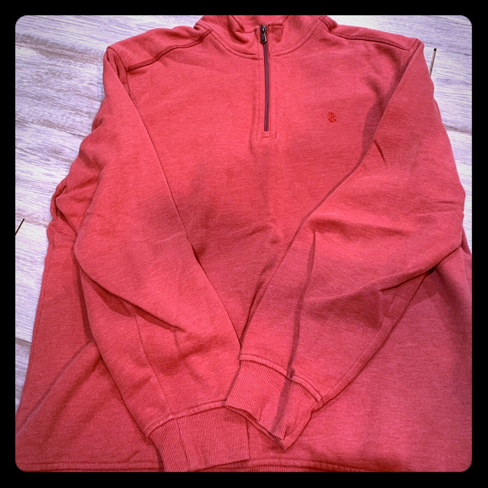 Men’s Large 3/4 Zip Red iZOD Fleece